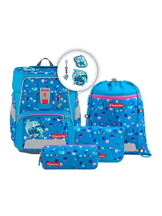 STEP BY STEP | Schultaschen Set 5tlg SPACE Dolphin Finja | 